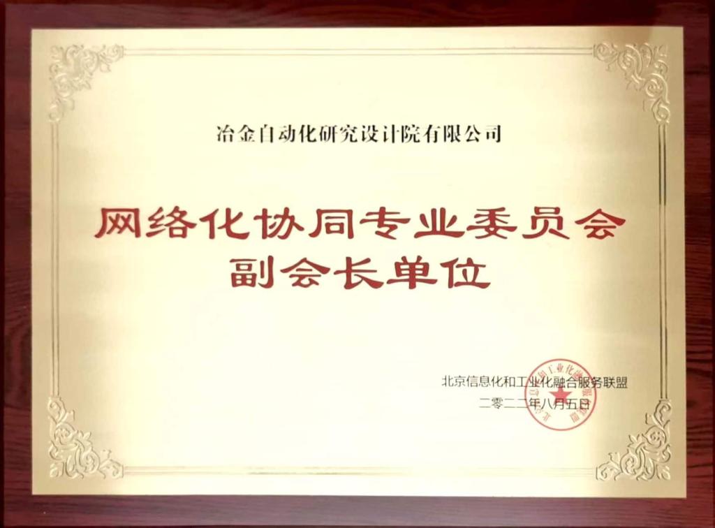 網絡化協同專業委員會副會長單位